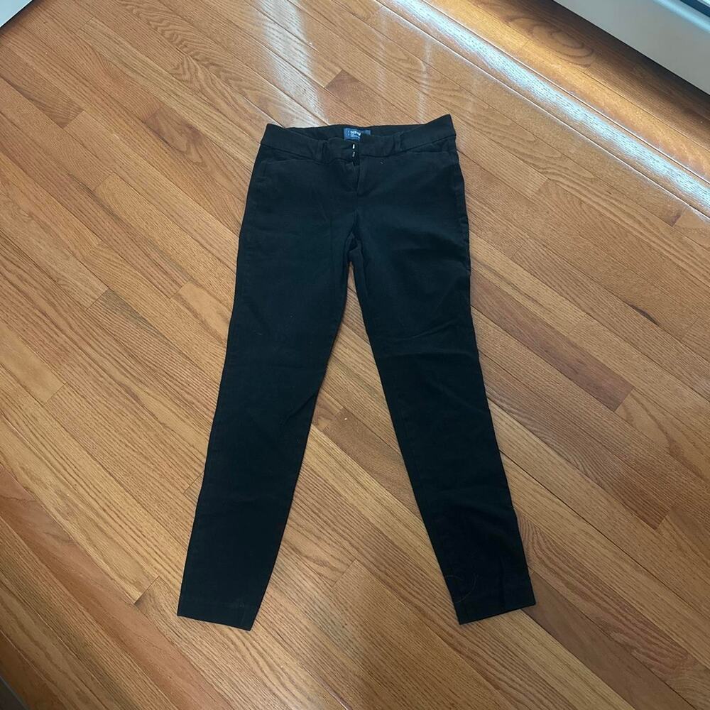 Black slim fit trousers formalwear